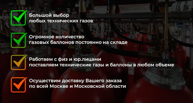 Технические газы в Ивановском